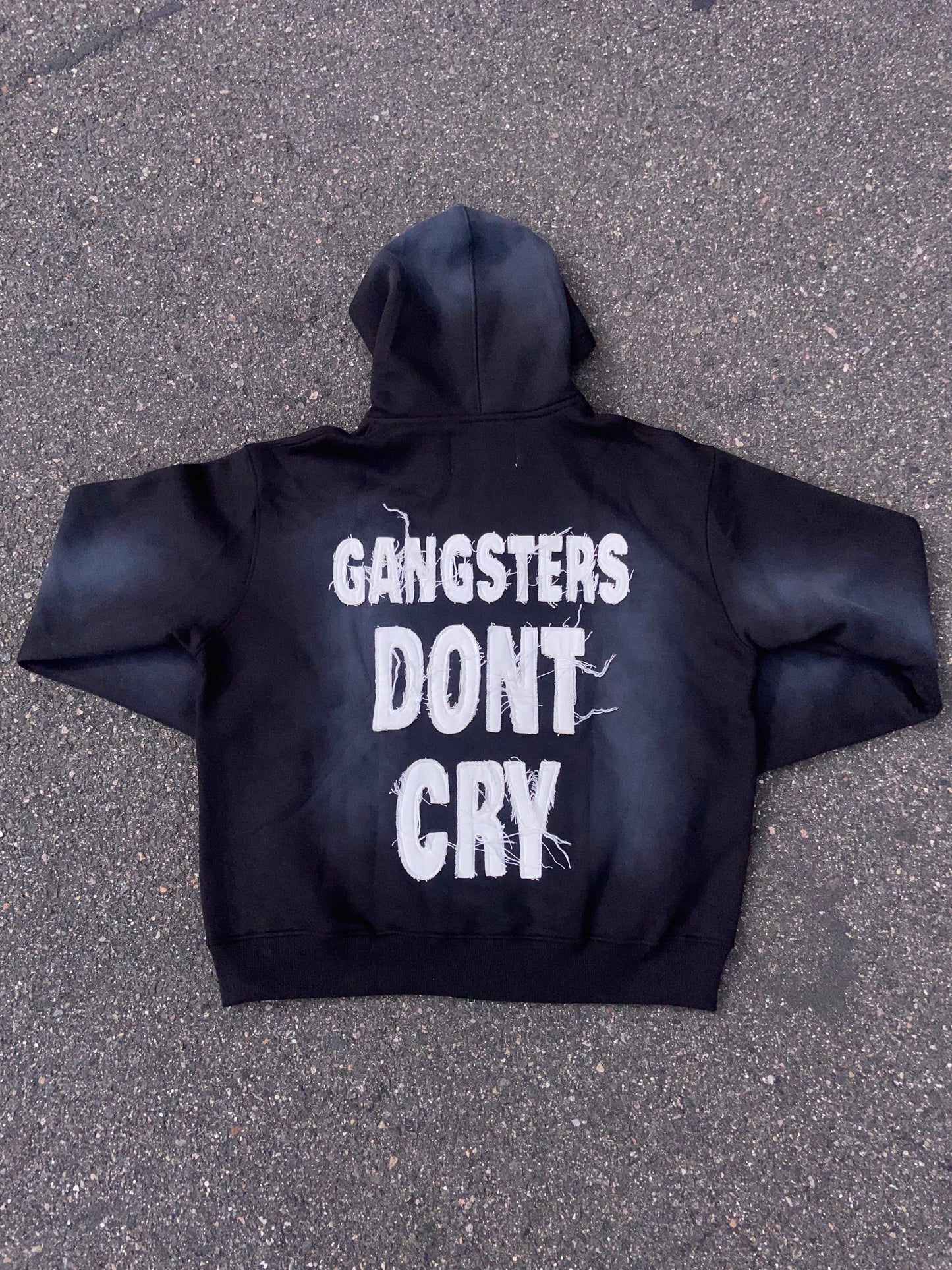 Black Blockstar Zipup hoodie