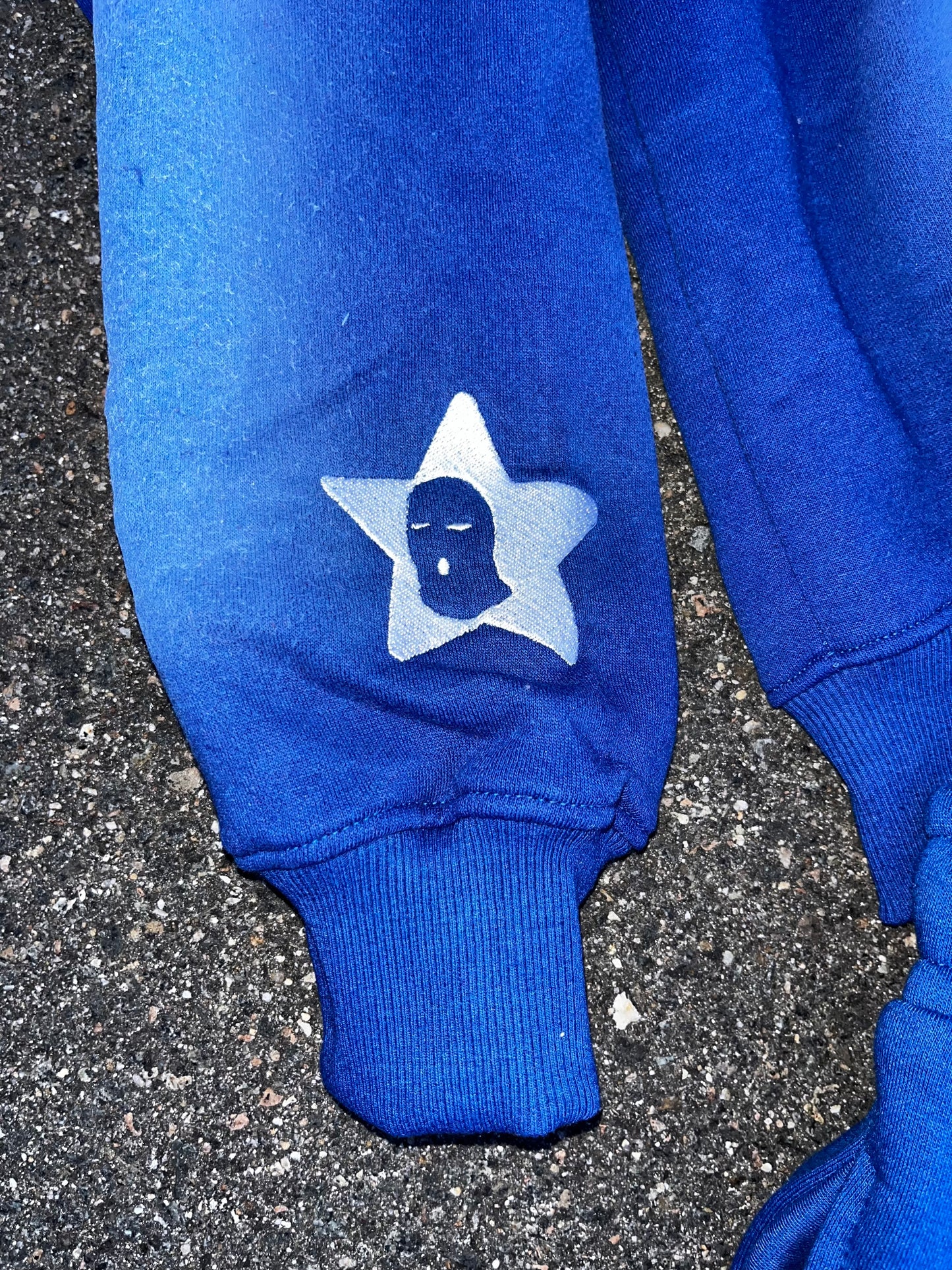 BLUE “BLOCKSTAR” ZIP UP