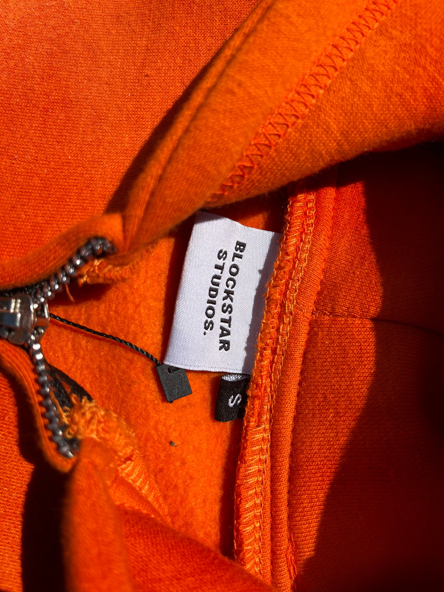 ORANGE “BLOCKSTAR” SHORT SET
