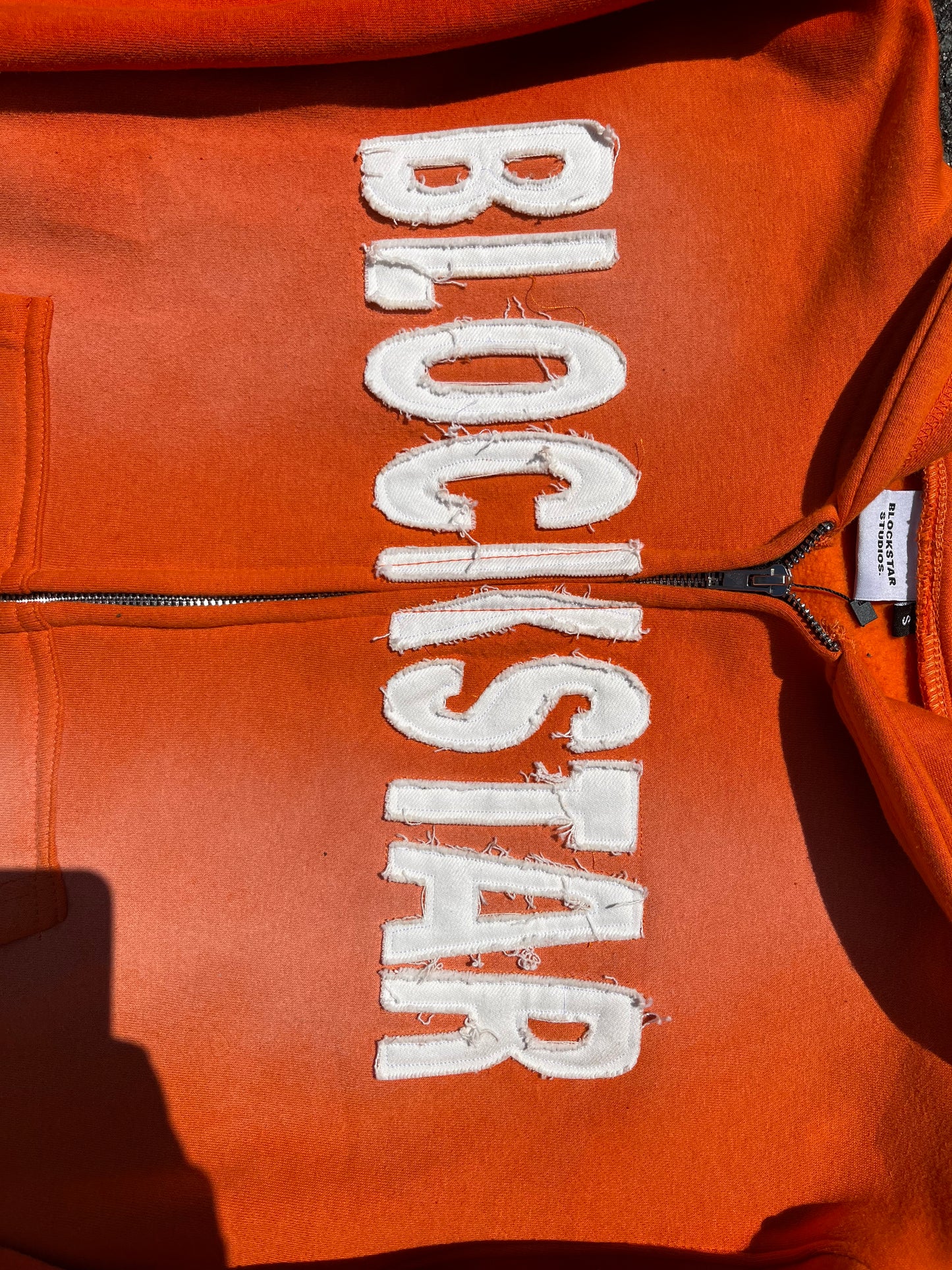 ORANGE “BLOCKSTAR” SHORT SET