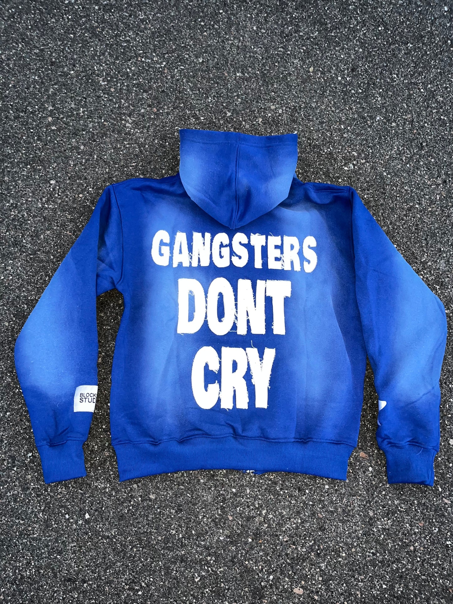 BLUE “BLOCKSTAR” ZIP UP