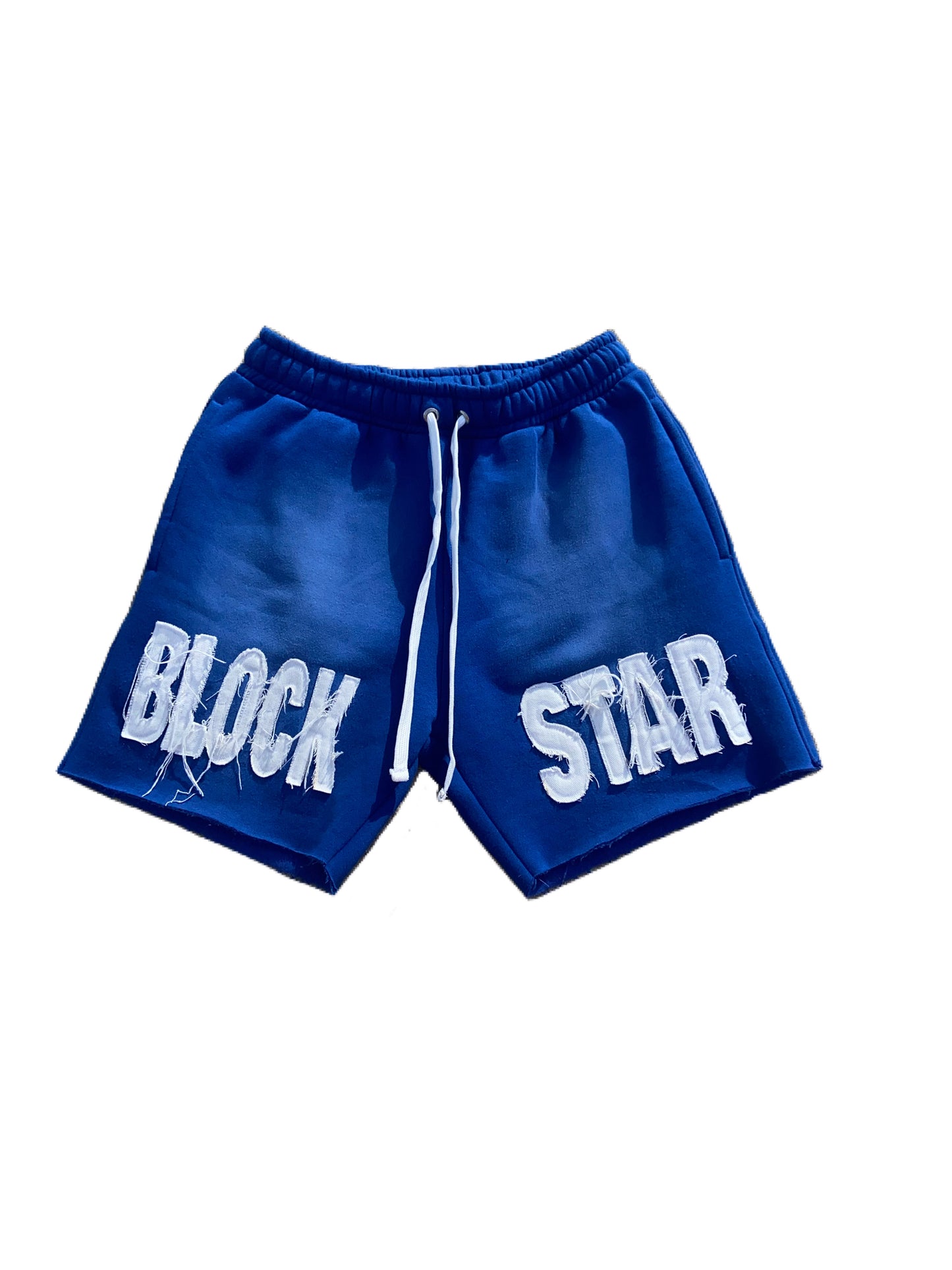 "BLUE" Blockstar Shorts