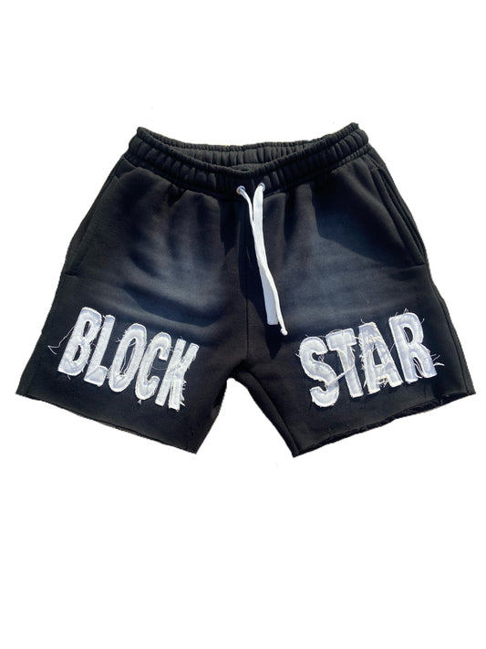 "Black" Blockstar Shorts